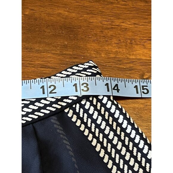 ANNE KLEIN Bilbao Stripe Chiffon Midi Skirt Women’s Sz 4 - Picture 6 of 11